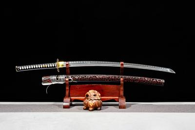 05328 剎龍切武士刀-T10燒刃